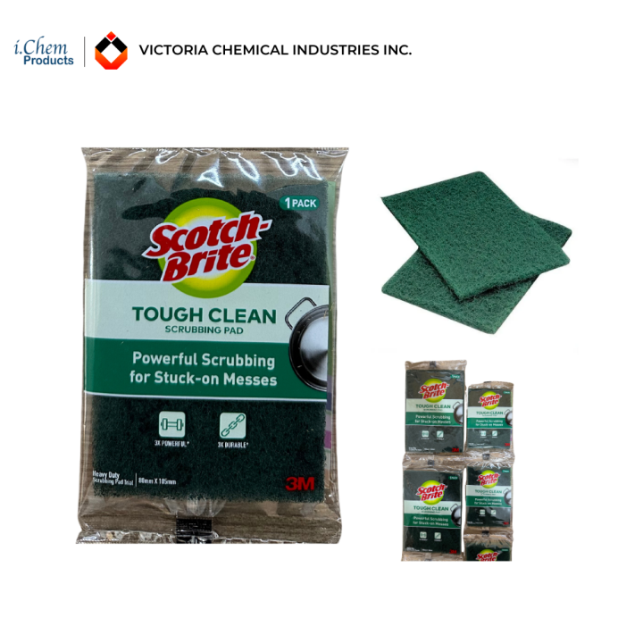 Scotch Brite Scouring/Scrubbing Pad Small 80Mmx105Mm 1Pc Per Pack