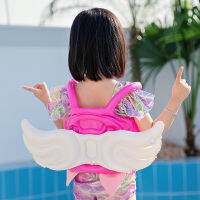 Angel Wings เสื้อชูชีพเด็กแบบพกพาว่ายน้ำ Float Life Jackets น้ำหนักเบาประณีตปรับได้สำหรับกีฬาทางน้ำกลางแจ้ง