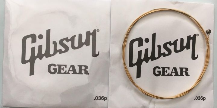 สายแยกกีต้าร์โปร่ง gibson เบอร์ 036 สาย5