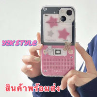 ?ส่งจากไทยใน24ชม.?เคสไอโฟน 14 13 12 11 Pro Max เคส iPhone 11 รูปหัวใจ เอฟเฟกต์กลิตเตอร์ พกง่ายๆ การป้องกันการตก Case