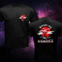 Double Side Miyagi Do Inspired Karate Japanese Kung Fu Martial Arts Pat Morita Tshirt Tee