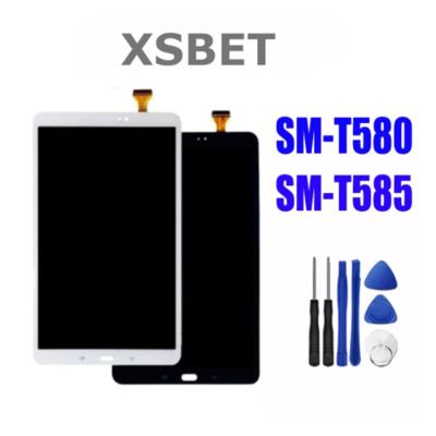 ▤● 1pcs TouchScreen For Samsung Galaxy Tab A 10.1 SM-T585 T580 Touch Screen sensor LCD Display Front Glass Replacement parts