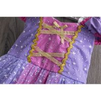 [NNJXD]Baby Girl Blue Princess Dress Cosplay Costume Birthday Party