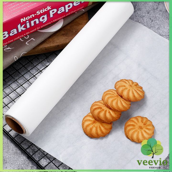 veevio-กระดาษไขรองอบ-กระดาษไข-กระดาษรองอบ-กระดาษรองกันติด-กระดาษไขรองอบ-คุณภาพดี-อุปกรณ์เบเกอรี่-baking-paper-สปอตสินค้า