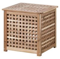 HOL Side table, acacia, 50x50 cm (โต๊ะข้าง, ไม้อะคาเซีย  ขนาด 50x50 ซม.)