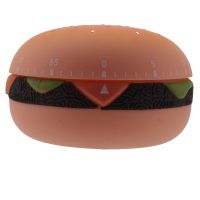 Reminder Alarm Clock Cartoon Cute Burger Shape Digital Timer Kitchen Cooking Countdown Multifunctional