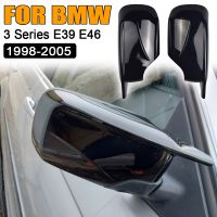 2022 M4 Style Rearview Mirror Covers Side Mirror Caps For BMW E46 E39 Sedan Touring 1998 1999 2000-2005 51168238375 51168238376