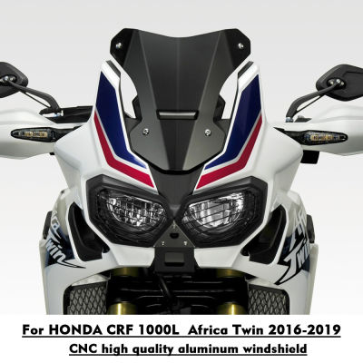 Motorcycle Accessories Windshield FOR HONDA CRF 1000L Africa Twin crf 1000l 2016- metal windshield cockpit deflector
