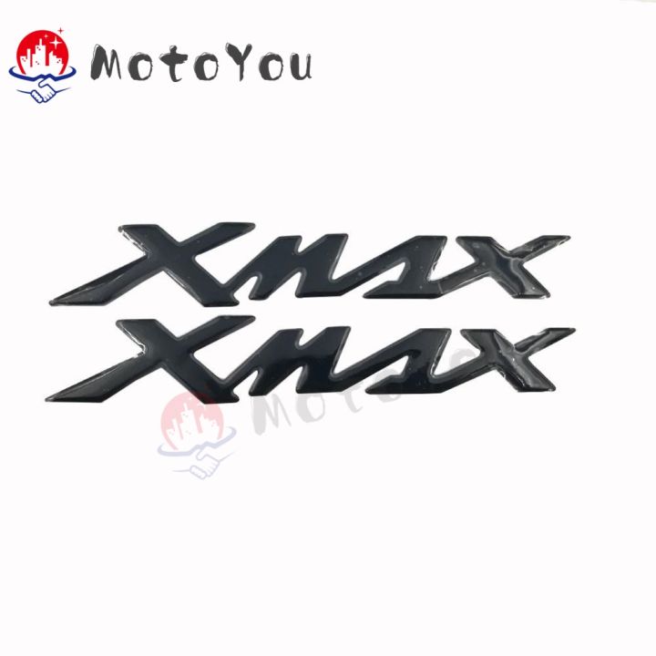 สติกเกอร์ติดตรารถยนต์รถจักรยานยนต์3d-สติกเกอร์-xmax-สำหรับ-x-max-ยามาฮ่า125-250-300-400-xmax300-xmax250