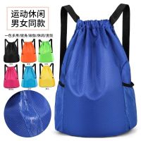 ❂☂ Badminton racket bag new drawstring pocket waterproof backpack for men and women outdoor simple travel backpack large capacity pumping