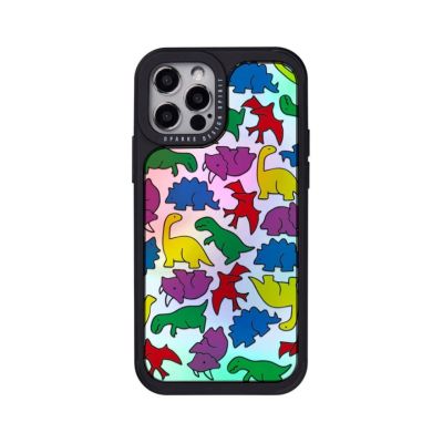 【Korean Phone Case Dparks】 Jurassic Parks Shining Effect Case for Compatible for iPhone SAMSUNG 12 Pro mini Max 11 pro max xs xr se2 NOTE20 S20 21 10 Couple case ad
