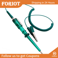 Foriot  เครื่องทดสอบวงจรไฟฟ้ารถยนต์ DC 6V/12V/24V พร้อมไฟทดสอบแบบคลิปจระเข้ขดลวดสายเคเบิลสำหรับตรวจสอบแรงดันแบตเตอรี่รถจักรยานยนต์