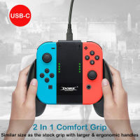 Xiao ด้ามจับแท่นชาร์จแท่นชาร์จแท่นชาร์จสำหรับ Nintendo Switch Joy-Con NS Handle Controller Charger