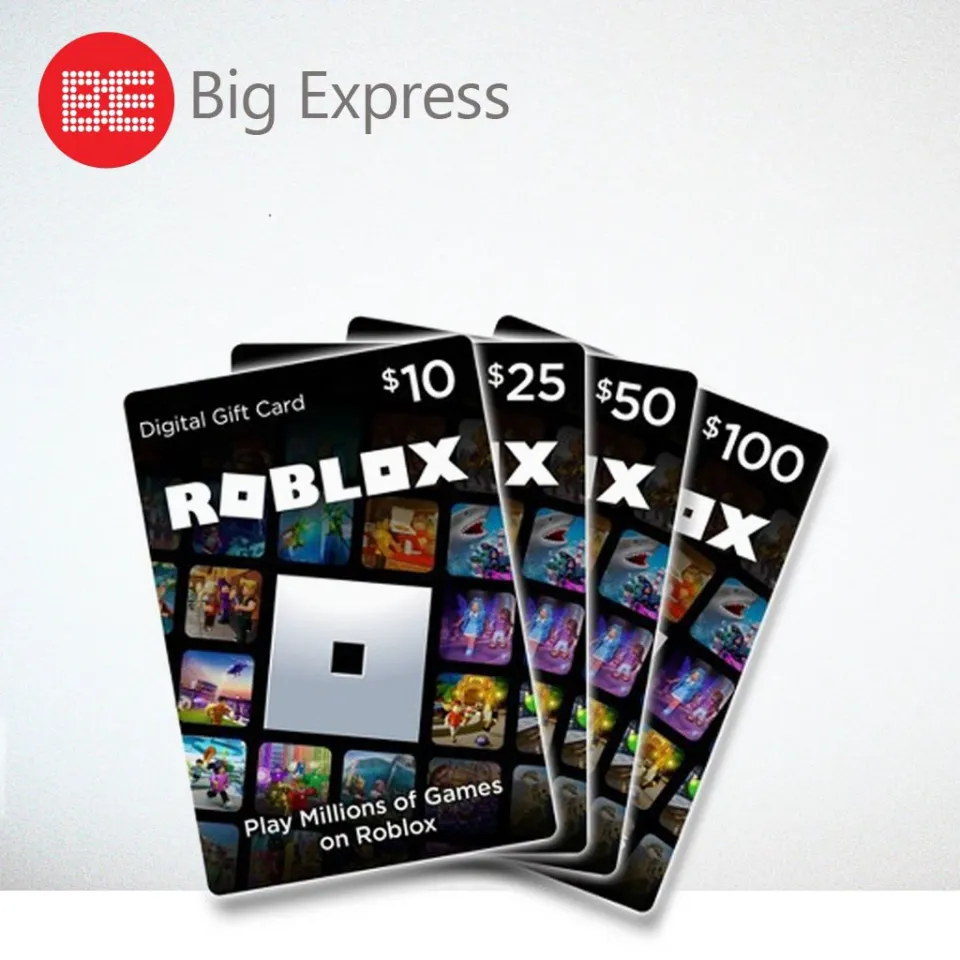 5 MIN] Roblox Robux Gift Card USD, Instant Delivery, 800 2000 4500 10000  Robux, Cheapest in Malaysia