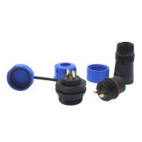 ‘’；【=- SP1710 SP1712 Waterproof Connector Back Nut Plug Ip68 2 Pin Aviation Connectors Sp17 3Pin 4Pin 5Pin 7Pin 9Pin