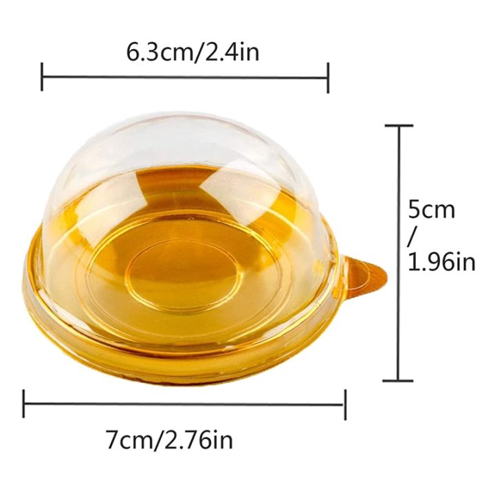 100-pcs-clear-plastic-mini-cupcake-box-round-cupcake-mooncake-dessert-container-box-cookies-muffins-dome-box