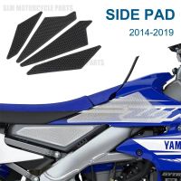 สำหรับยามาฮ่า YZ250F Fx YZ450F Fx WR250F สติกเกอร์รถจักรยานยนต์กันลื่นถังแผ่นกันกระแทกป้องกันที่ยึดเข่าด้านข้าง2014-2019