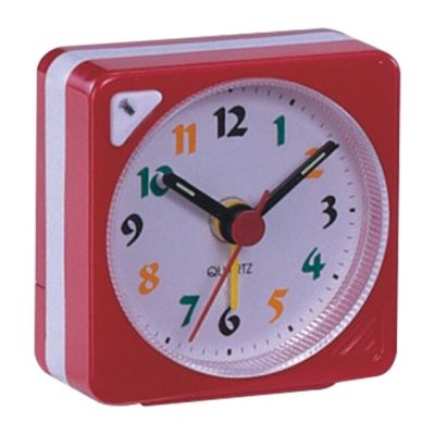 นาฬิกาปลุกโต๊ะแต่งบ้านสำหรับใช้ในสำนักงานทำจากพลาสติกใช้ไฟกลางคืนขนาดเล็กใช้ในห้องนอน