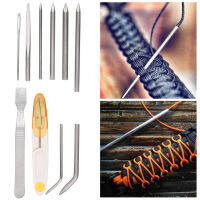 เข็ม Paracord เครื่องมือ DIY เครื่องมือถัก Paracord เข็ม Paracord สแตนเลสสำหรับสาย Umber ทอผ้า ตกแต่งเสื้อผ้า เย็บกระเป๋าเดินทาง หน้าแรก