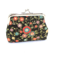 Girl Hasp Wallet Printing Coin Purses Ladies Clutch Change Purse Card Holder Vintage Coin Purses Change Purse