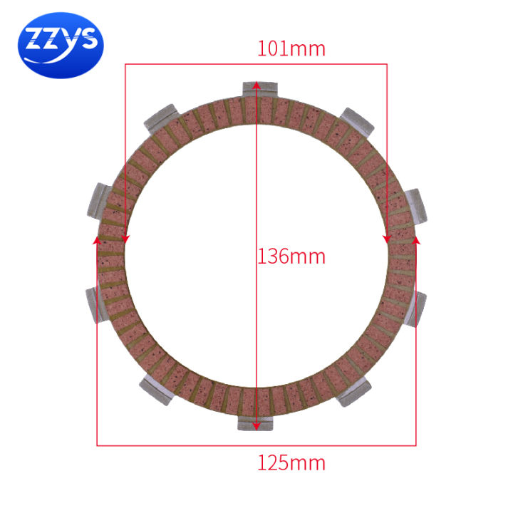 รถจักรยานยนต์แผ่นคลัตช์แรงเสียดทานชุดสำหรับฮอนด้า-cbr400-cb500-cbf500-cb650-cb650fa-cbr650-cbr650f-cbr600-cbr600f-cbr-400-600-650