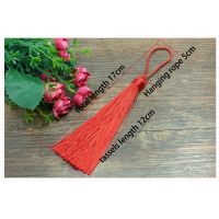 ][[ 12Pcs/Lot 12Cm Tassel Hanging Rope Silk Fringe Tassel Decorative Tassels For Sewing Curtains Garment Home Decoration Accessories