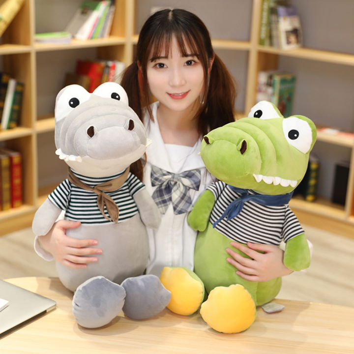 spot-parcel-post-cute-mr-crocodile-doll-pillow-childrens-gift-creative-plush-toy-doll-dropshipping