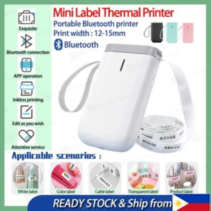 【free Label】niimbot D11 Portable Label Printer Calbe Label Maker Tape Nimbot D11 D110 Thermal 6237