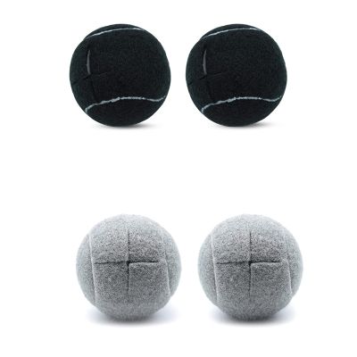 2 PCS Precut Walker Tennis Ball for Furniture Legs and Floor Protection, Heavy Duty Long Lasting Felt Pad Covering