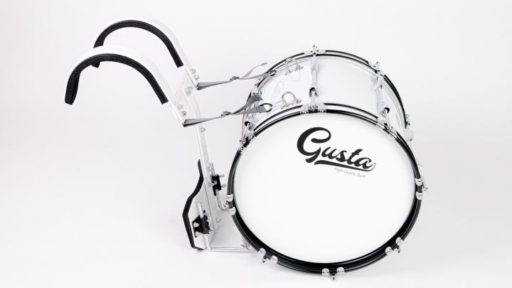 กลองใหญ่-gusta-16-นิ้ว-8-หลัก-รุ่น-mb-16-พร้อมชุดสะพายเกาะอก-bass-drum