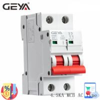 【LZ】 GEYA Double Pole Din Rail MCB 4.5KA Miniature Circuit Breakers 63A AC Type with CE CB SEMKO Certificate