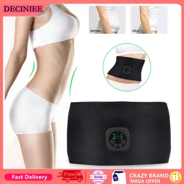 EMS Electric Abdominal Body Slimming Belt Waist Band Lose Weight Fat Burn  Fitnes
