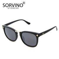 SORVINO New Large Round Frame Sunglasses For Women Men Unisex Retro Luxury Brand Design V Sun Glasses GS8038 Gafas De Sol Mujer