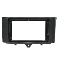 2X 2 Din Car Radio Fascia for Benz Smart Fortwo 11-15 DVD Stereo Frame Plate Adapter Mounting Dash Installation Bezel