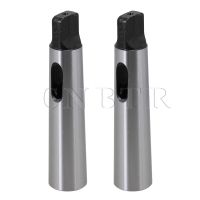 CNBTR 2pcs 24mm Dia Taper Drill Sleeve Reducing Adapter MT2 to MT3 for Lathe