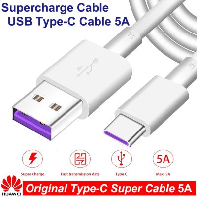 Chaunceybi 5A Type C Cable P30 P20 lite Mate 30 20 10 P10 USB 3.1 Type-C Supercharge Super Charger