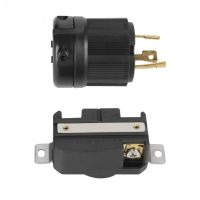 【100%-original】 NEMA L6-30P L6-30R 30A 250V ล็อคไฟฟ้า3 Pin ปลั๊ก Receptacle Connector ชายหญิงเครื่องมือ2019