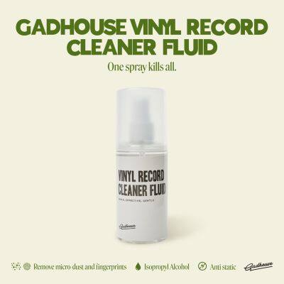 Gadhouse น้ำยาทำความสะอาดแผ่นเสียง  Vinyl Record Cleaner Fluid 120 ml.