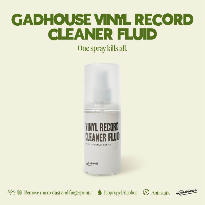 gadhouse-น้ำยาทำความสะอาดแผ่นเสียง-vinyl-record-cleaner-fluid-120-ml