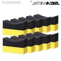 ♝₪✶ 5/10pcs Auto Cleaning Sponge Brush Set for Car Wheel Tire Wash Wipe Water Suction Sponge Pad Wax Polishing Tyre Brushes Tools