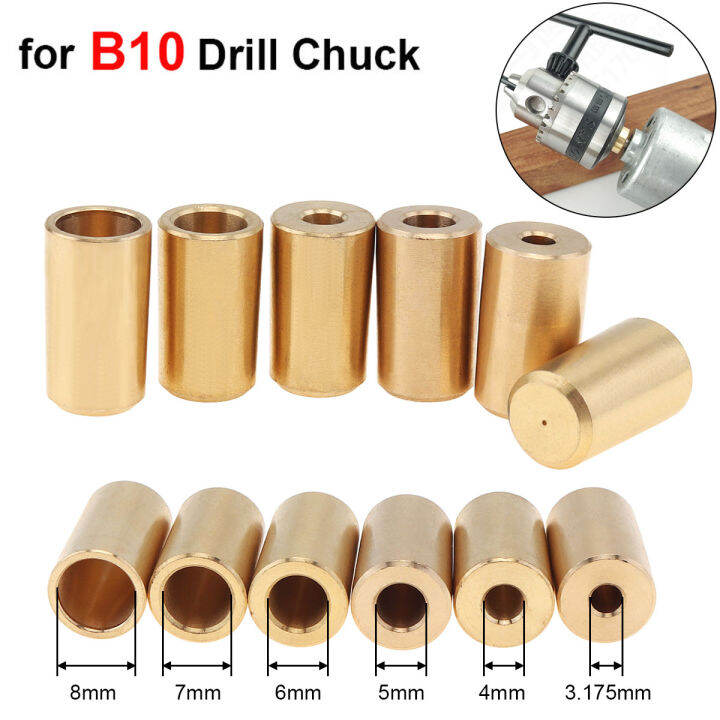 B10 Drill Chuck Connecting Rod Sleeve Copper Taper Coupling 3.175mm/4mm