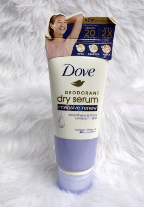 DOVE Deodorant Dry Serum 50ml * Collagen + Omega 6 * ( Smoothens ...