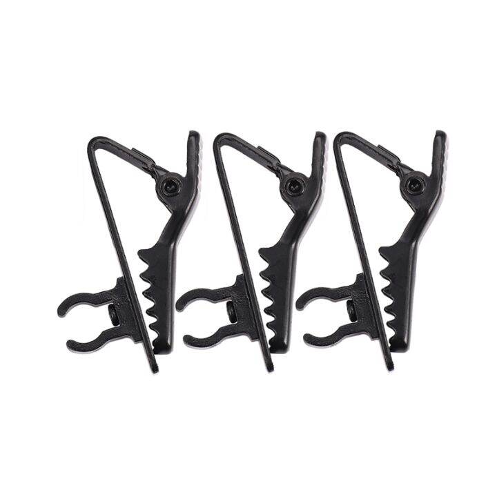 3pcs Microphone Lapel Tie Clip for Lapel Lavalier Mic Lazada.co.th