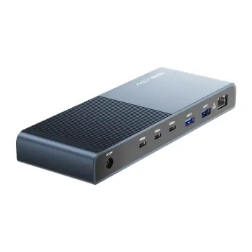 Acasis 6-in-1 40Gbps M.2 NVME SSD Enclosure & Docking Station DP 8K60Hz  Compatible with Thunderbolt 3/4,TBU405Plus 