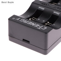 ?Best Buyle เครื่องชาร์จแบตเตอรี่4ปุ่ม4.2V และ USB สำหรับ LIR1220 1632 2032 2025 2016 2477 2450