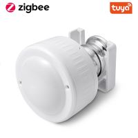 Tuya ZigBee Multi-Sensor 4 in 1 Smart PIR Motion Humidity Light Temperature Sensor USB Charge Or Battery Operated