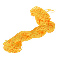1 roll 25m Nylon Cord Thread Chinese Knot Macrame Rattail Bracelet Braided String Purple
