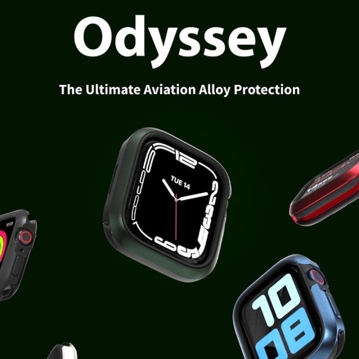 switcheasy-โมเดิร์น-odyssey-อะลูมินัมอัลลอยโลหะ-tpu-apple-นาฬิกา-apple-นาฬิกา-series-7-se-6-5-4-40-41มม-44มม-45มม
