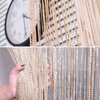 Width 1m x Length 2m Thickening Tassel Door Curtain Thread String S Curtain Room Divider