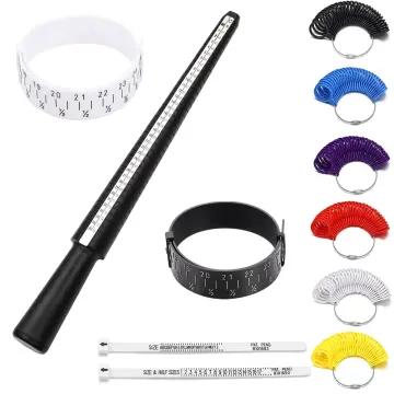 Ring Sizer Measuring 1pc Ring Mandrel Stick Finger Gauge DIY Jewelry Size  Tool | eBay